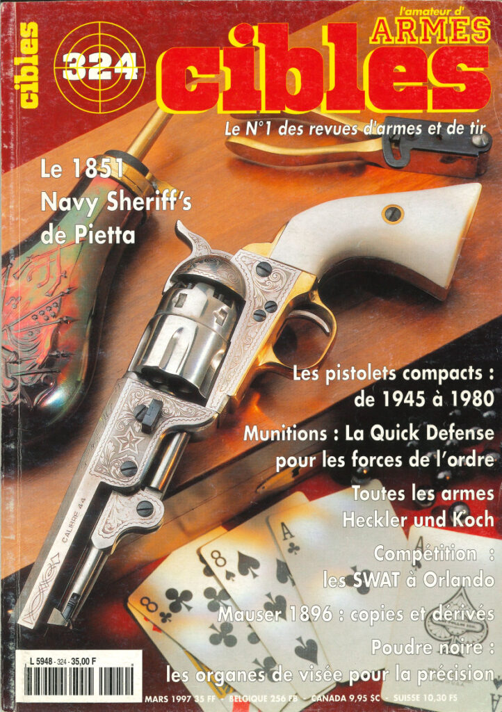 Magazine CIBLE, date 1997-03, article SWAT team compétition in Orlando, Florida, USA avec une interview du Chief Instructor le Commandant KALONDA Omanyama François TOUSSAINT qui décris les meilleurs techniques actuelles utilisées par le SWAT team du Columbia District (la Maison Blanche) afin de démontrer la nécessité des recherches et des échanges pour progresser face à l’évolution rapide de la menace